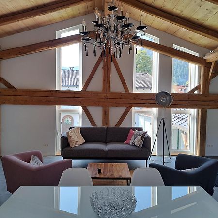 Neu! Ferienwohnungen im Lüftlmalereck, Hennalahaus Oberammergau Exterior foto